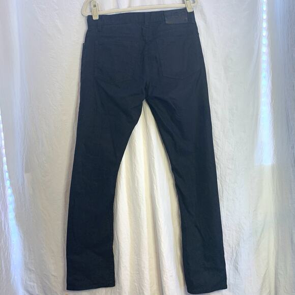 John Varvatos Jeans Mens 33 (33X33) Bowery in Black Slim Straight Fit - Picture 5 of 10